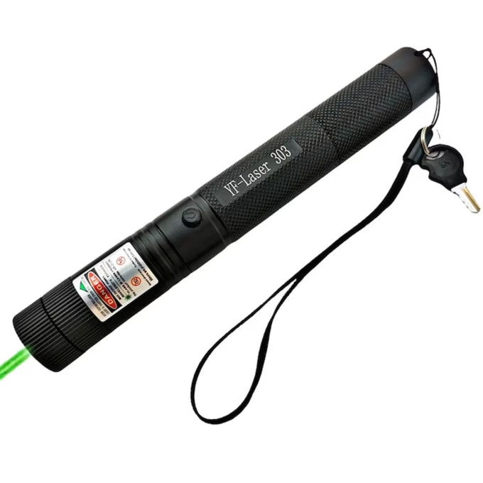 Laser Pointer cu LED Verde 532 nm, Acumulator 4500 mAh, cu Cutie