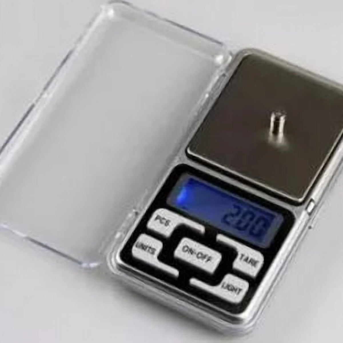 Cântar Digital pentru Bijuterii, Portabil, cu Precizie 0,1 g, până la 500 g, cu Ecran LCD