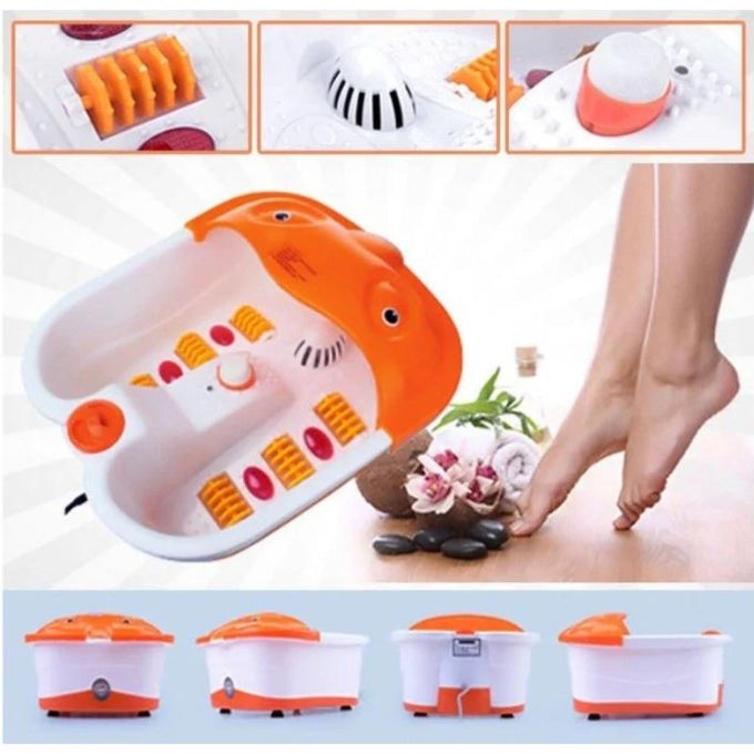 Aparat Hidromasaj pentru Picioare, Cădiță Electrică cu Infraroșu, Footbath Massager