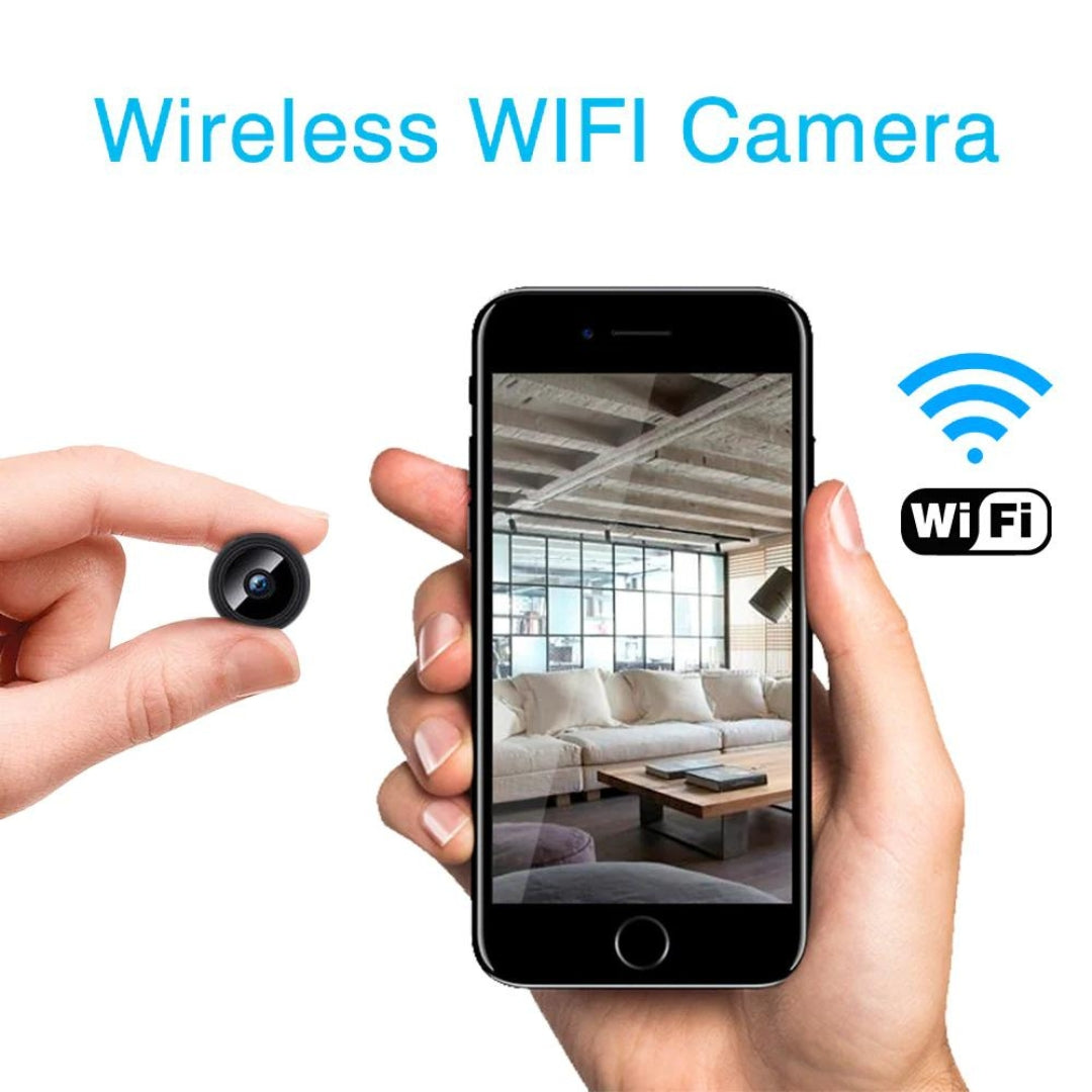 MiniSpy Cameră Mini de Supraveghere 1080p HD cu Vedere Nocturnă