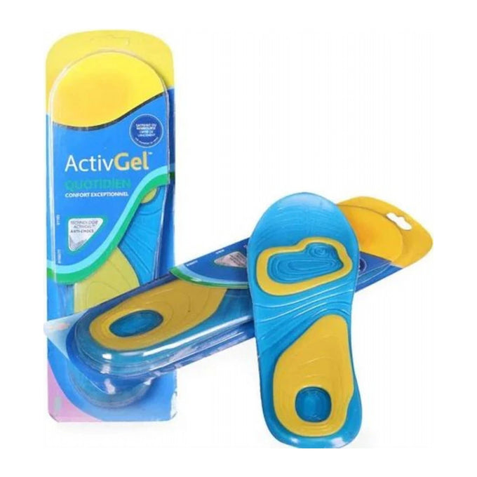 Branțuri pentru Pantofi Scholl Gel Activ Everyday, cu Amortizare și Control al Mirosurilor