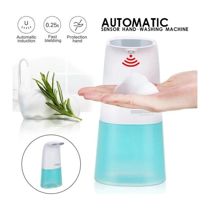 Dozator de Săpun Lichid cu Senzor Infraroșu și Lumină LED, 250 ml