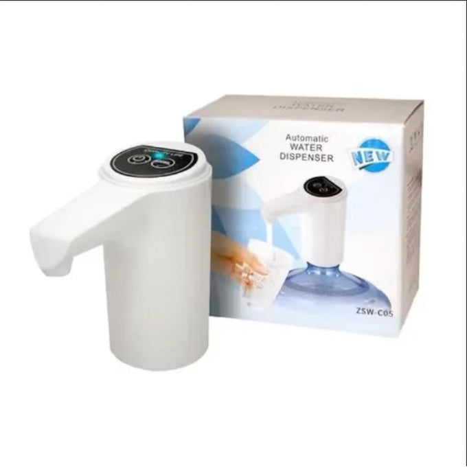 Pompă Electrică Automată pentru Bidon de Apă, Reîncărcabilă USB, pentru Bidoane de 10 până la 19 L