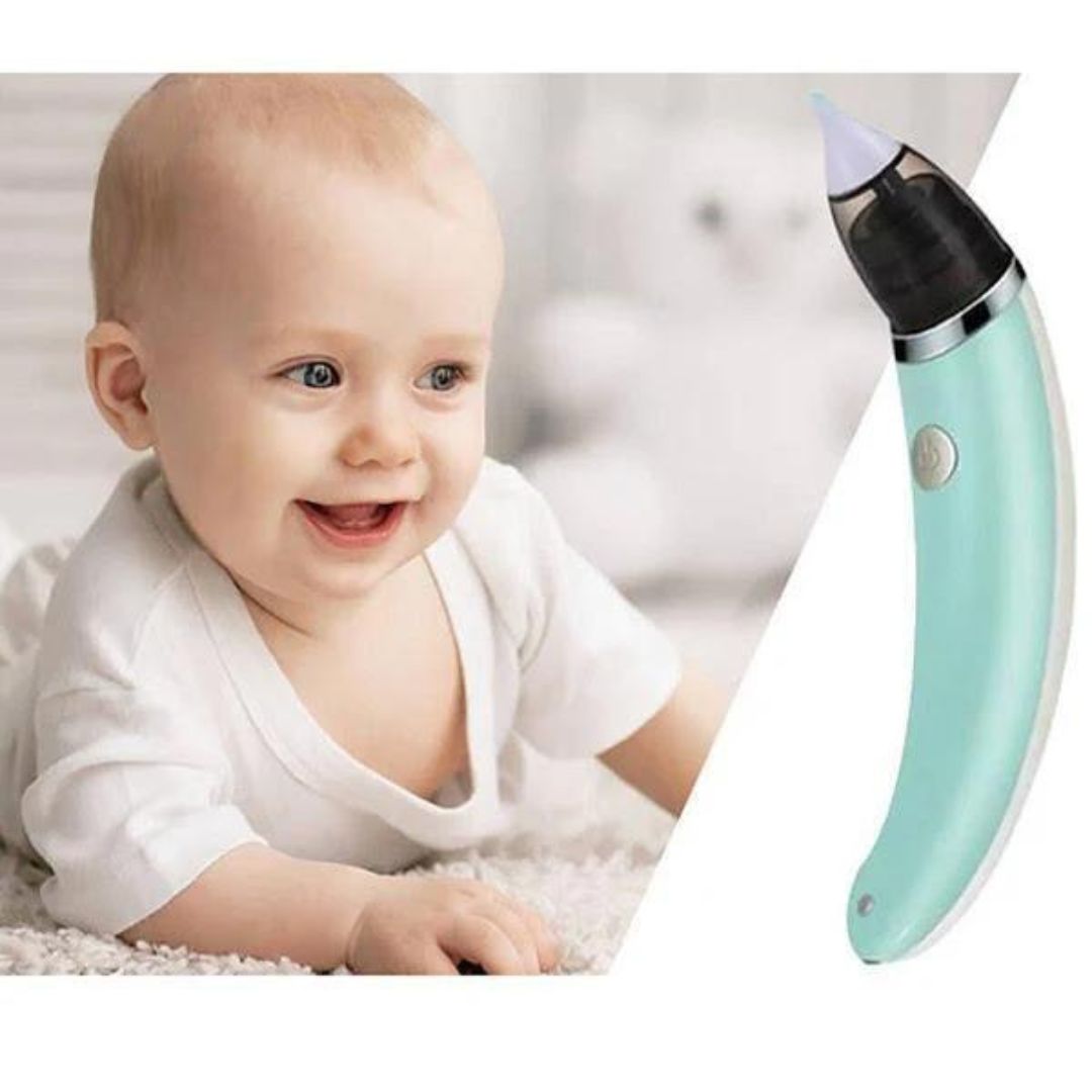 Aspirator Nazal Electric pentru Bebeluși, 5 Trepte de Viteză, Portabil, cu Încărcare USB