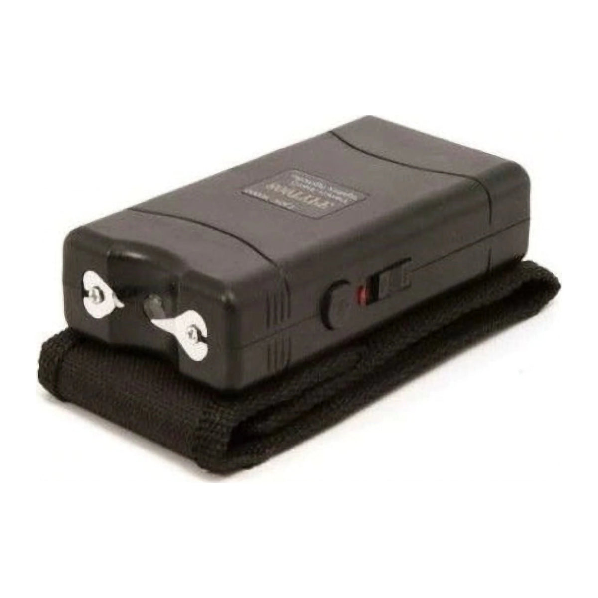 Electroșoc Mic SAFE 800 cu LED, 10 cm, Negru, pentru Autoapărare