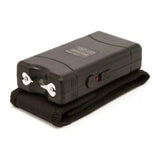 Electroșoc Mic SAFE 800 cu LED, 10 cm, Negru, pentru Autoapărare