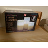 Lumânări LED cu Telecomandă, Set de 3, în 12 Culori, Luma Candles