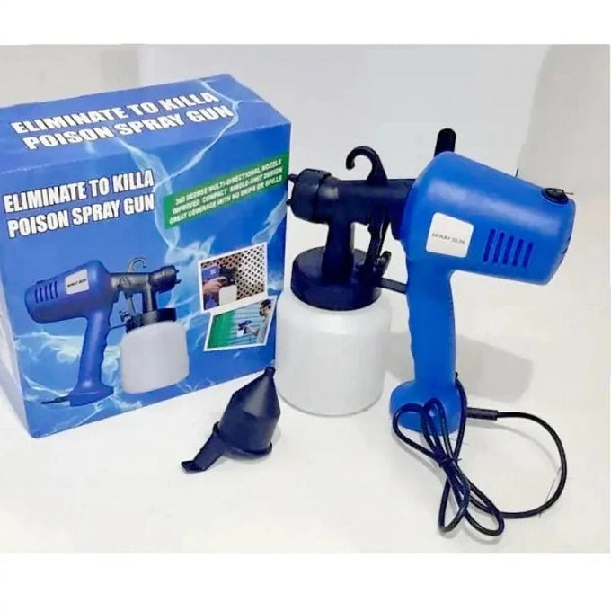 Pistol de Vopsit Electric cu Pulverizator, 400W, cu Rezervor de 800 ml și Duză Reglabilă în 3 Moduri