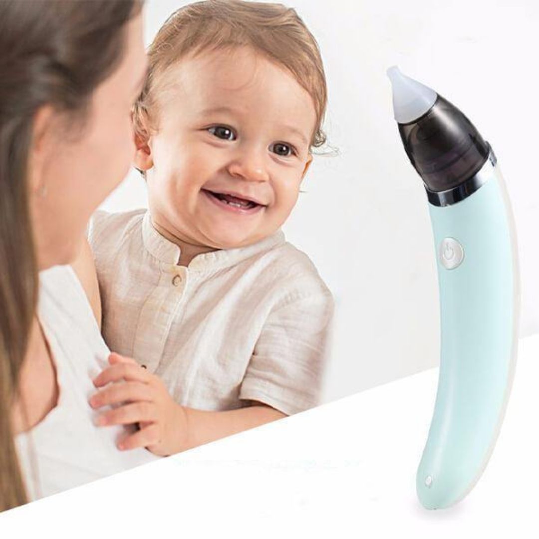 Aspirator Nazal Electric pentru Bebeluși, 5 Trepte de Viteză, Portabil, cu Încărcare USB