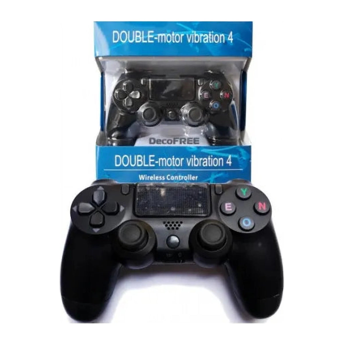 Controller Wireless Bluetooth DoubleShock 4 cu Vibrații, Compatibil PS4
