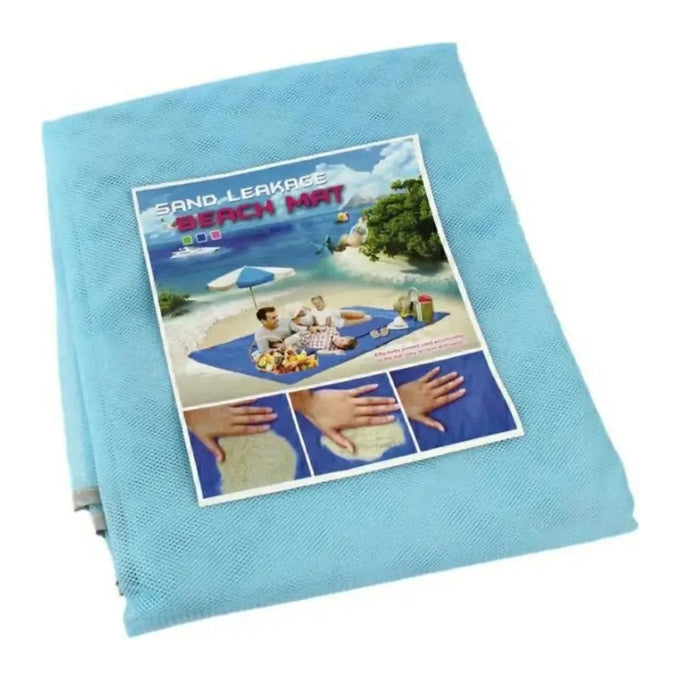 Covoraș de Plajă Anti-Nisip AntiSand, Mare, cu Țăruși, pentru Toată Familia