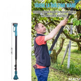 Set Foarfecă Electrică și Mini Drujbă 6 Inch, 48V, 2 Acumulatori, Braț Telescopic