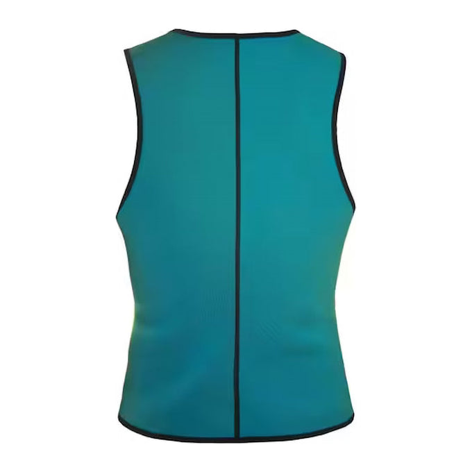 Corset Modelator Hot Shapers pentru Bărbați, Verde, cu Efect de Corectare a Posturii