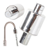 Set Aerator și Adaptoare pentru Baterie Sanitară JRM-YQ001, cu Clemă Metalică, Argintiu