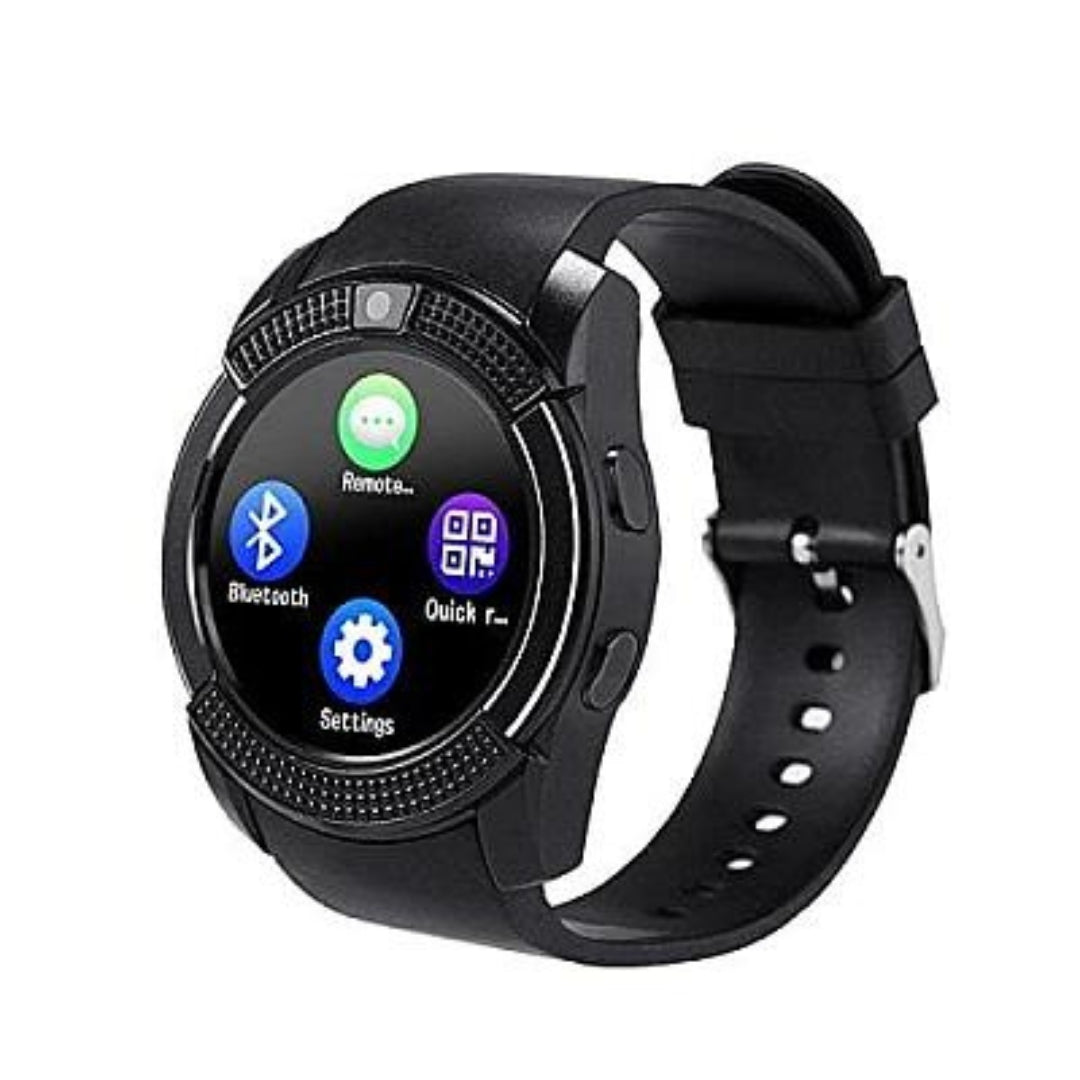 Smartwatch V8 cu Cartelă SIM, Cameră și Notificări Facebook și WhatsApp