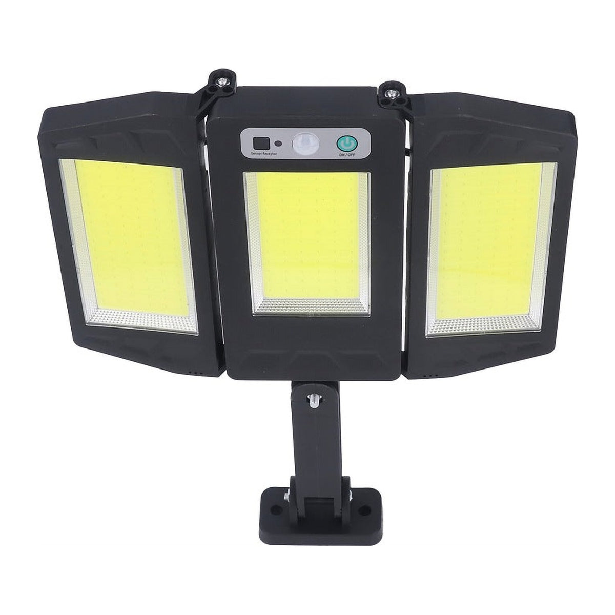Felinar Solar 8W cu Cap Rotativ 360°, IP64, Acumulator și Telecomandă