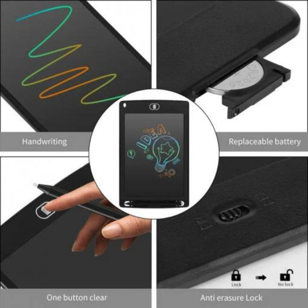 Tabletă Grafică LCD 8.5 Inch cu Ștergere Automată și Stylus