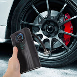 Compresor Auto Portabil cu Oprire Automată, 150 PSI, 35 L/min, cu 4 Moduri Presetate