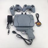 Consolă de Jocuri TV pe 8 Biți cu Pistol și 2 Joystick-uri, Compatibilă cu Casete de 8 Biți