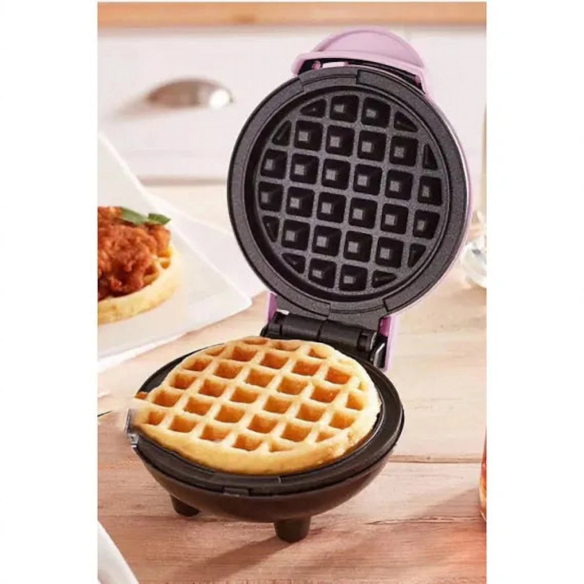 Mini Aparat de Făcut Gofre și Vafe, Compact, 12 cm