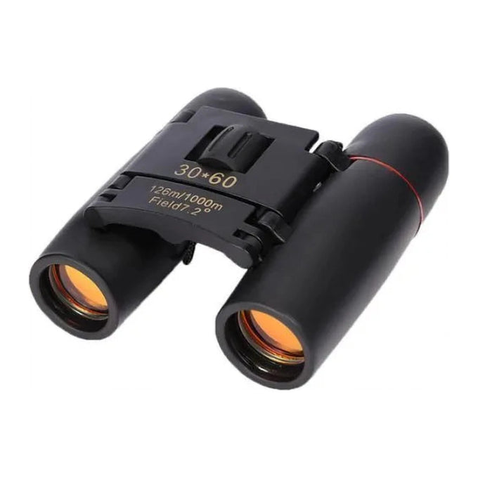 Binoclu 30x60 pentru Zi și Lumină Slabă, cu Husă și Lavetă pentru Lentile, 168 g