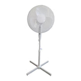 Ventilator cu Picior VEN-2, 50W, 16 Inch cu 5 Elice, 3 Viteze, Înălțime Reglabilă, Alb
