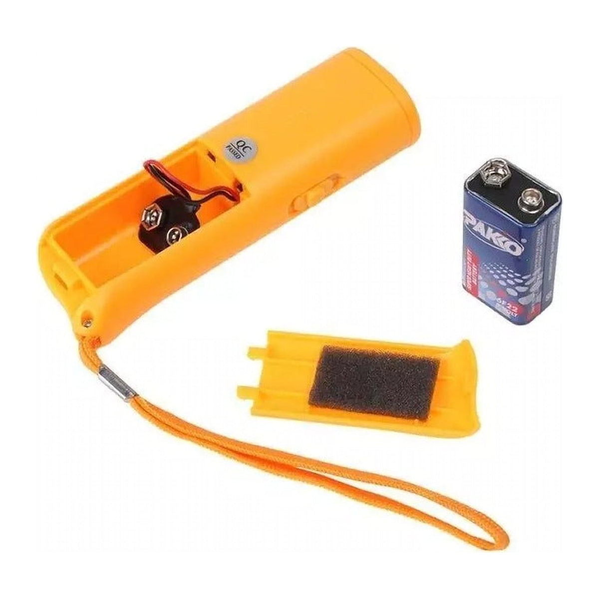 Dispozitiv cu Ultrasunete Anti-Câini, 130 dB, Rază 20 m, cu 2 Difuzoare, pentru Dresaj și Alungare