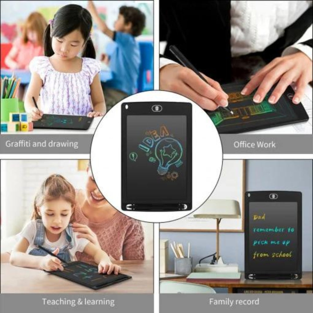 Tabletă Grafică LCD 8.5 Inch cu Ștergere Automată și Stylus