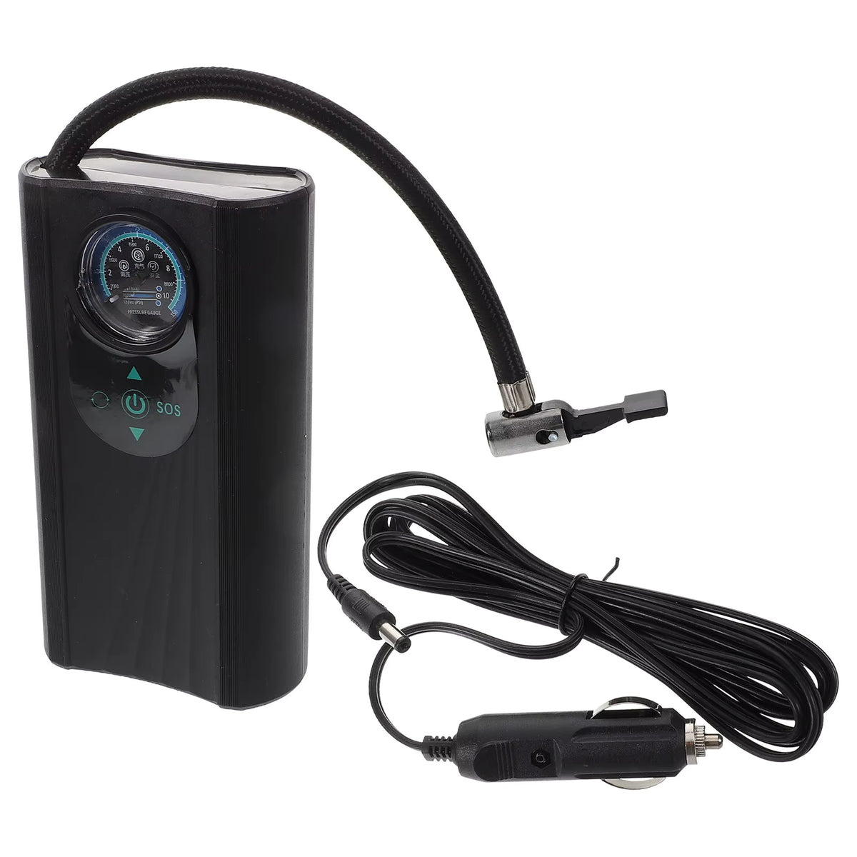Compresor Auto Portabil cu Oprire Automată, 150 PSI, 35 L/min, cu 4 Moduri Presetate