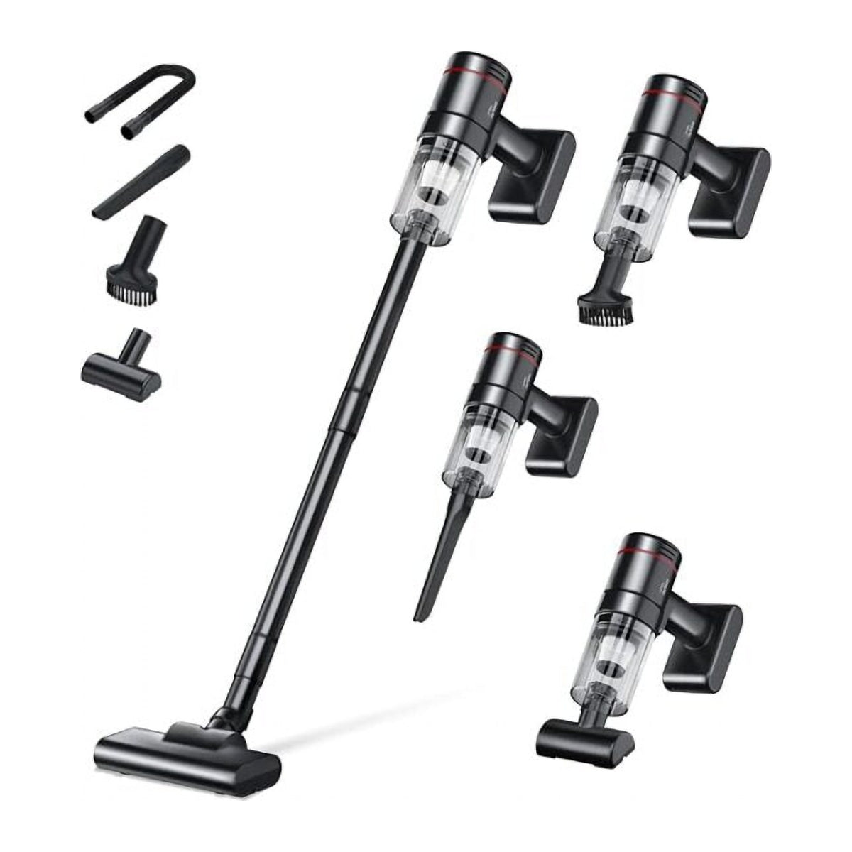 Aspirator Vertical fără Fir 6635, Reîncărcabil, Ultra Ușor, tip Stick