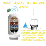 Filtru de Purificare a Apei Instant pentru Robinet, Filtrare în 3 Etape