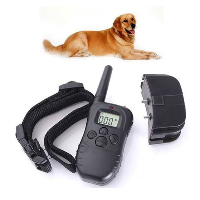 Zgardă de Dresaj cu Telecomandă 300 m – Câine Ascultător, Plimbări Fără Stres, Impermeabilă