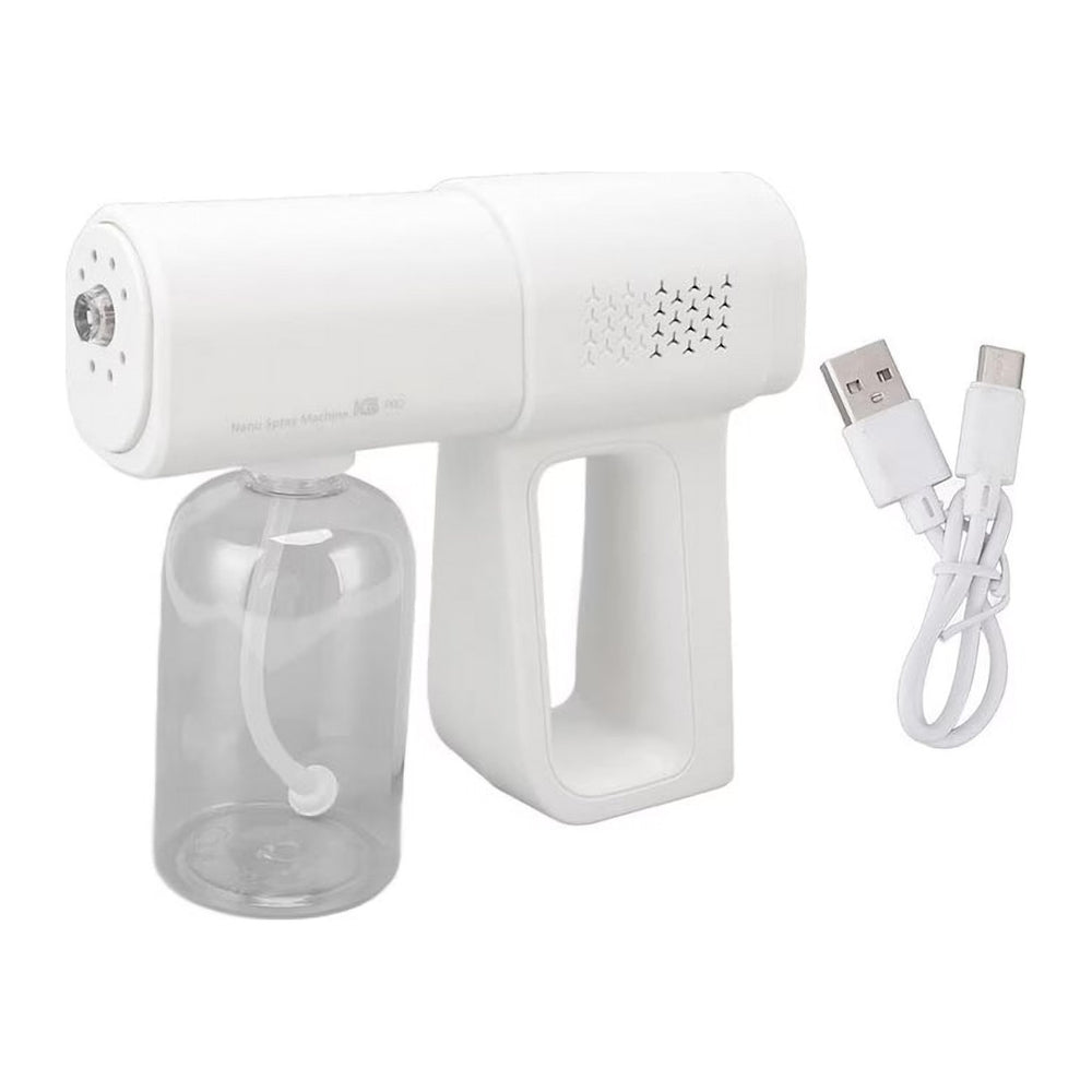 Pulverizator Electric Portabil cu Încărcare USB, 380 ml, Reglare Debit