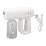 Pulverizator Electric Portabil cu Încărcare USB, 380 ml, Reglare Debit