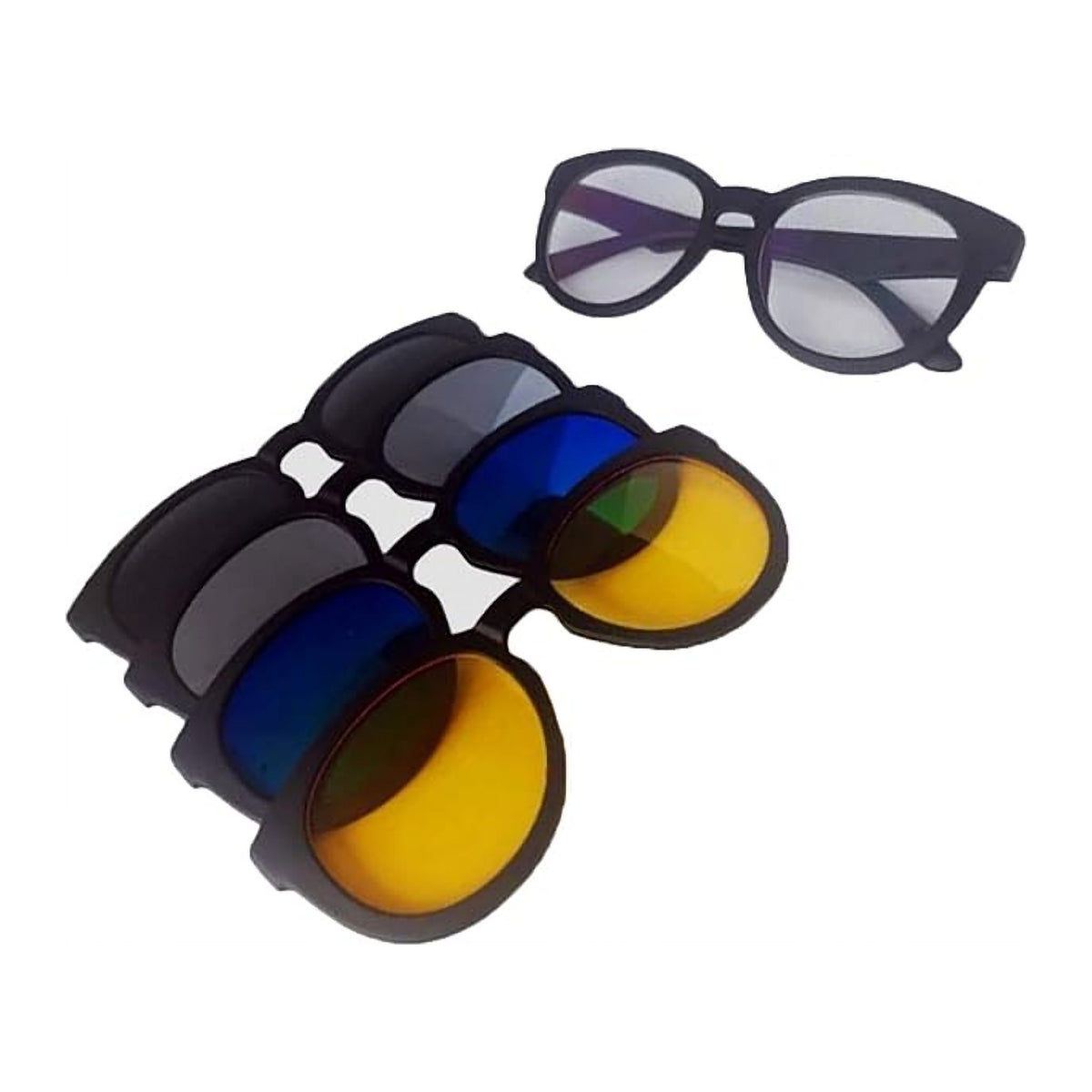 Ochelari de Soare Magic Vision cu Lentile Polarizate Magnetice, 5 Culori