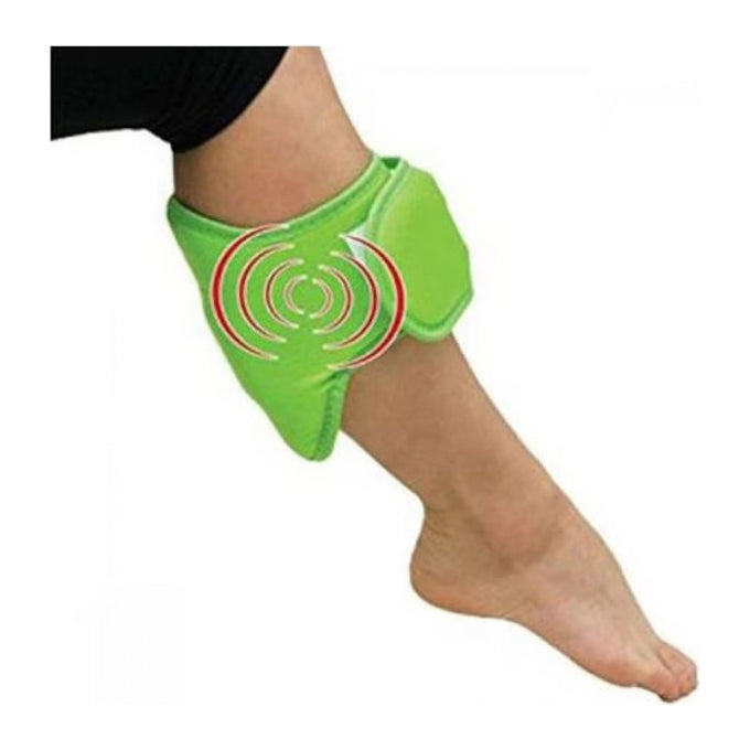Aparat de Masaj cu Vibrații pentru Picioare și Brațe EZ Leg Massager, Verde, pe Baterii