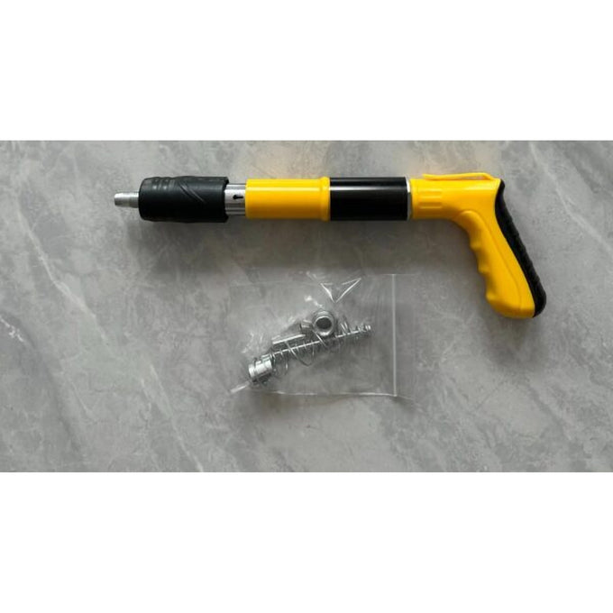 Pistol de Cuie Manual Multifuncțional din Fier, pentru Tavan și Beton – cu sau fără 50 de Cuie