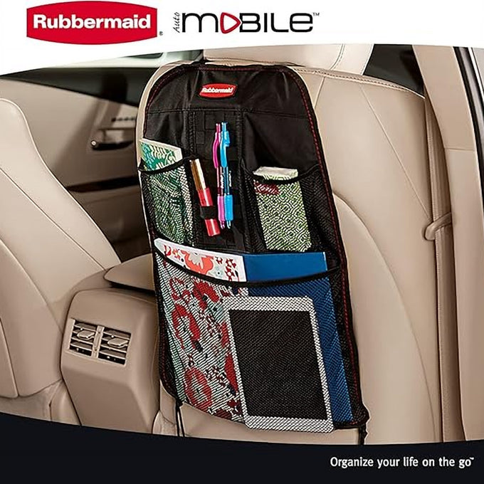 Organizator Rubbermaid pentru Scaunul Mașinii, cu Prindere la Tetieră, pentru Drumuri Lungi