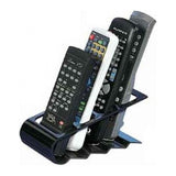 Suport și Organizator pentru Telecomenzi cu 4 Rafturi, din Plastic, Negru, Alb sau Portocaliu