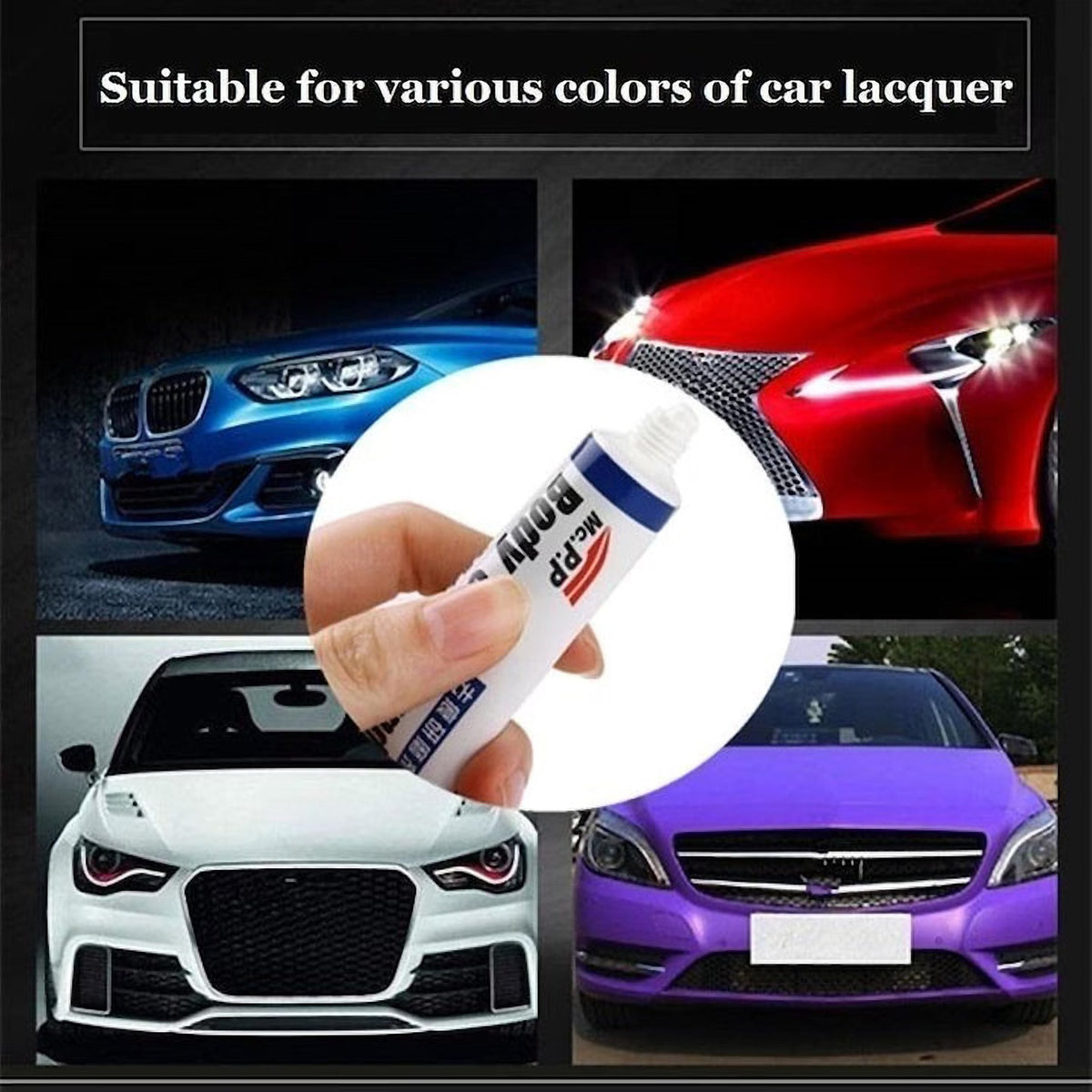 Polish Auto Body Compound MC308 pentru Eliminarea Zgârieturilor Ușoare ale Caroseriei, 30 g