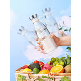 Mini Blender Electric 40W Tip Sticlă cu Încărcare USB, 420 ml