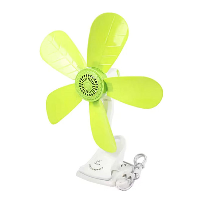 Ventilator de Birou cu Clemă de Prindere, Rotire 360°, Înclinare 180°, 8W