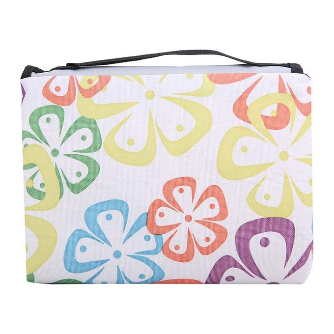Saltea de Camping Pliabilă și Impermeabilă, 180 x 200 cm, din Oxford 600D cu Bază din PVC