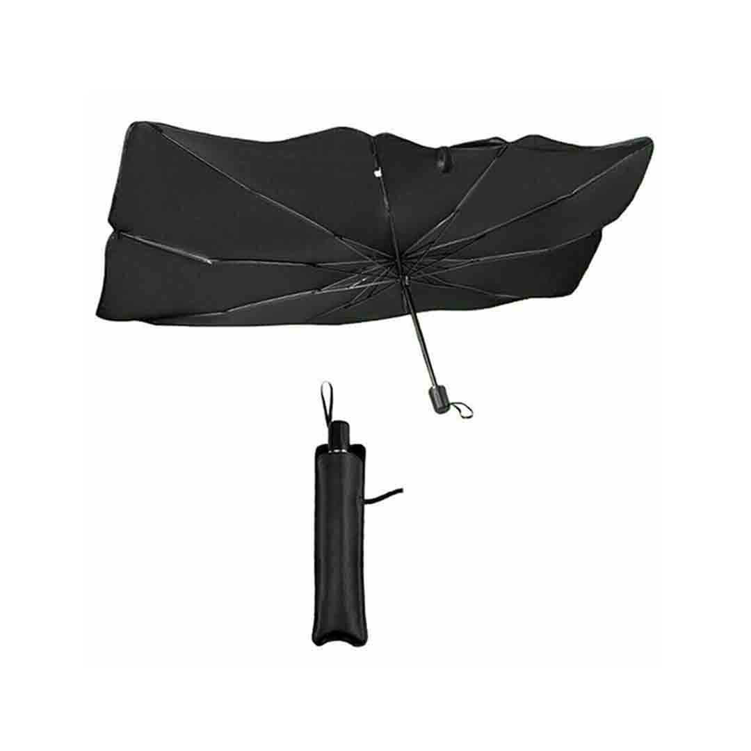 Parasolar Tip Umbrelă pentru Mașină – Mașină Mai Răcoroasă Vara, Se Pliază Într-un Minut