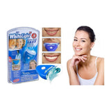 Aparat de Albire a Dinților White Light, Kit cu Emițător de Lumină, Gel și Mască Dentară