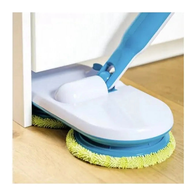 Mop cu Acumulator cu Rotație Dublă, fără Fir, cu Capete din Microfibră