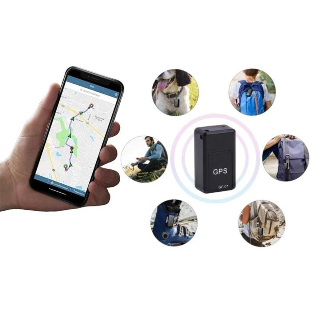 Mini GPS Tracker Techstar GF-07 cu Microfon, Cartelă SIM și Prindere Magnetică