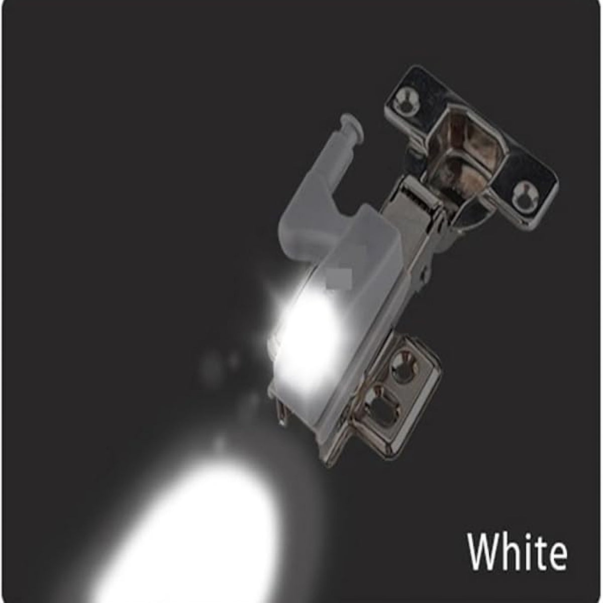 Lumină LED pentru Balamalele Dulapului, 3 LED-uri SMD, Lumină Albă sau Caldă, pe Baterie 23A 12V