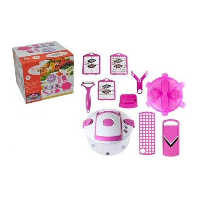 Răzătoare Multifuncțională Multi Salad Chef cu Lame Interschimbabile