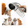 Perie cu Vacuum pentru Curățarea Blănii Animalelor, pe Baterii AA, 19,5 x 6,5 x 11 cm